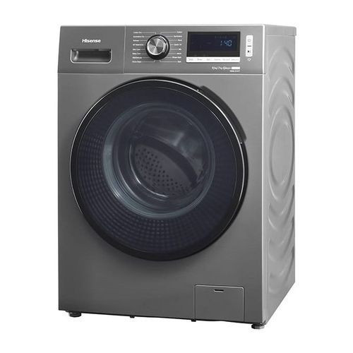 Hisense 10Kg Automatic Front Loading Washer and Dryer Washing Machine - Silver,Grey