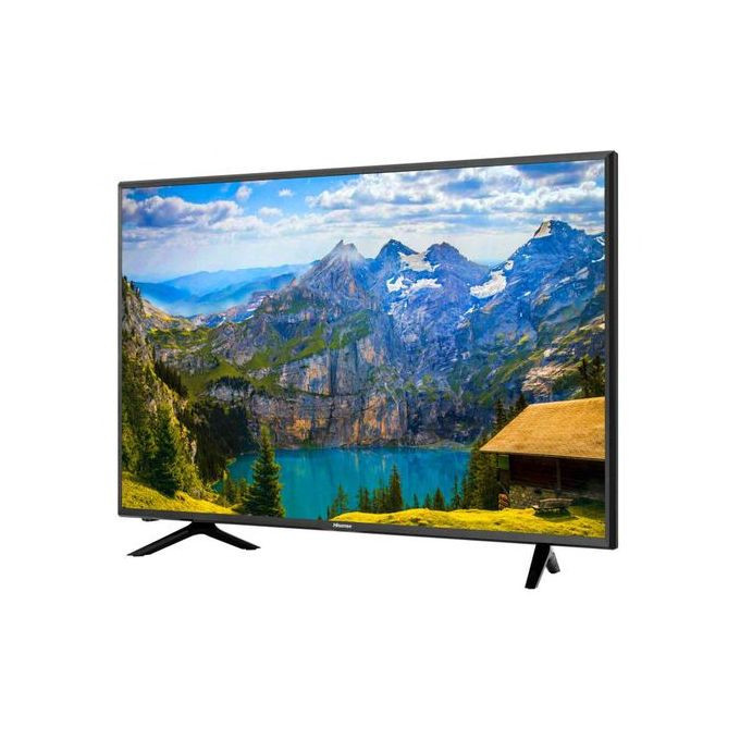 Hisense 43" Inch Digital Frameless LED HD Tv With Free-To-Air -Black