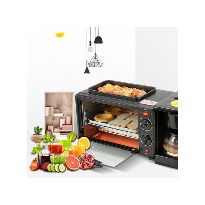 Generic Breakfast maker 3in1 Home Breakfast Machine break fast maker Coffee Maker Frying Pan Bread