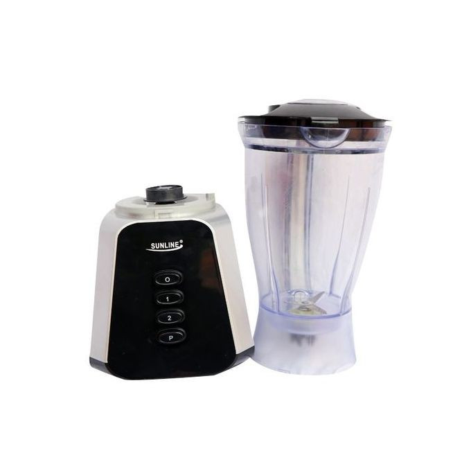 Sunline Max Power Blender Pro X 2 in 1  Juice Blender Sunline Blender - Silver