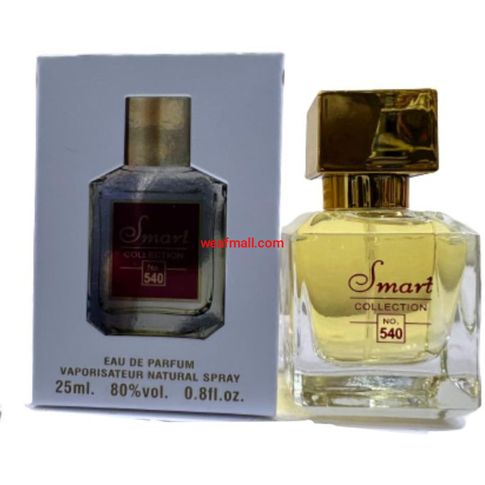 Smart Collection Baccarat Rouge Perfume For Ladies 25ml | Elegant Floral & Amber Women Eau De Parfum