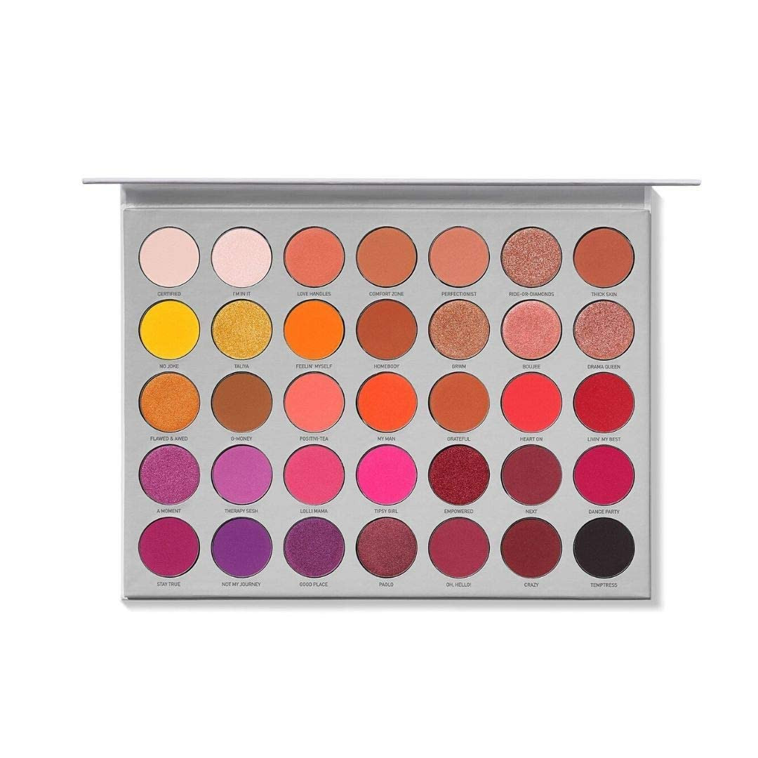 Jaclyn Hill Eyeshadow Palette - Jaclyn Hill Palette – Highly Pigmented Matte, Shimmer & Metallic Eyeshadow, Long Lasting & Blendable Colors