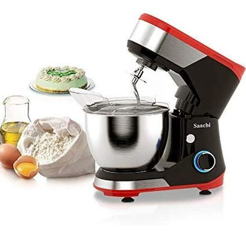 Saachi 5L Electric Stand Mixer - Red