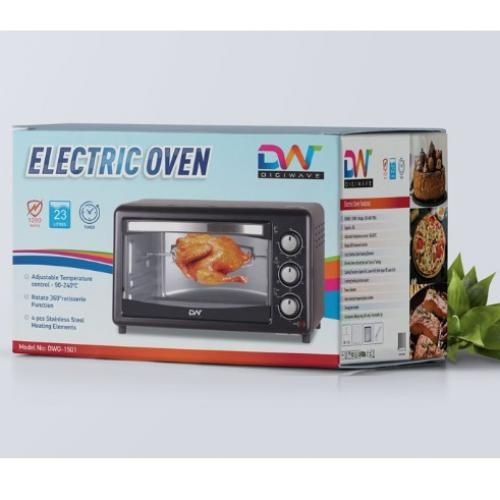 Digiwave  Electric Oven With Rotisserie  DWO-1501 23L- Black