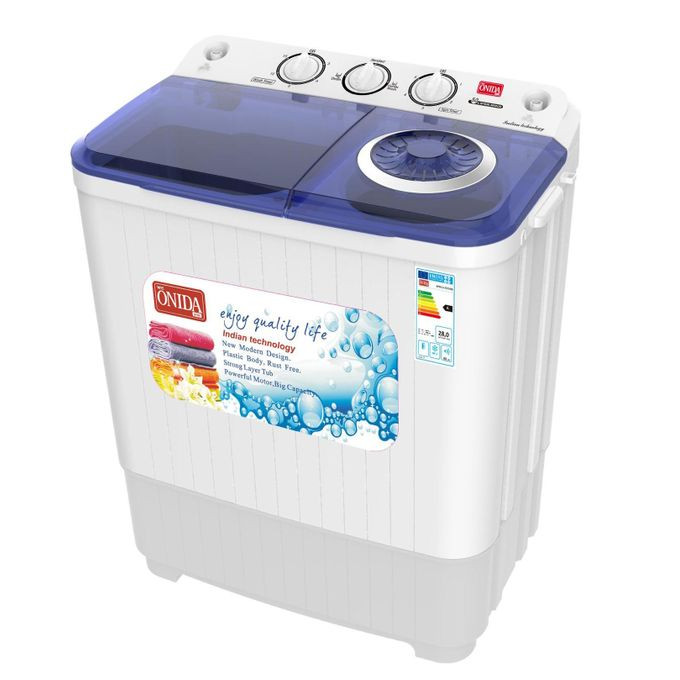 Onida Plus 5kg Twin Tub Washing Machine Onida Washing Machine - White.