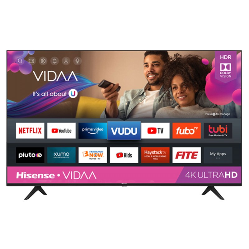 Hisense 58inch 4K UHD Smart VIDAA TV – 58A6HS