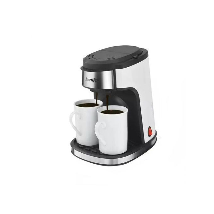 Sonifer Drip Coffee Maker 240ml Kitchen Machine-Silver