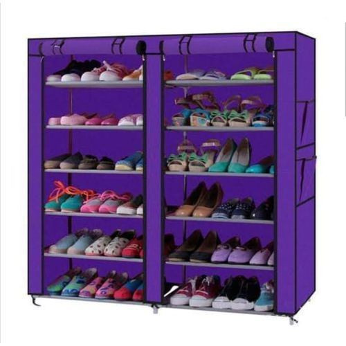 Generic 12 Shelves Shoe Rack - Purple