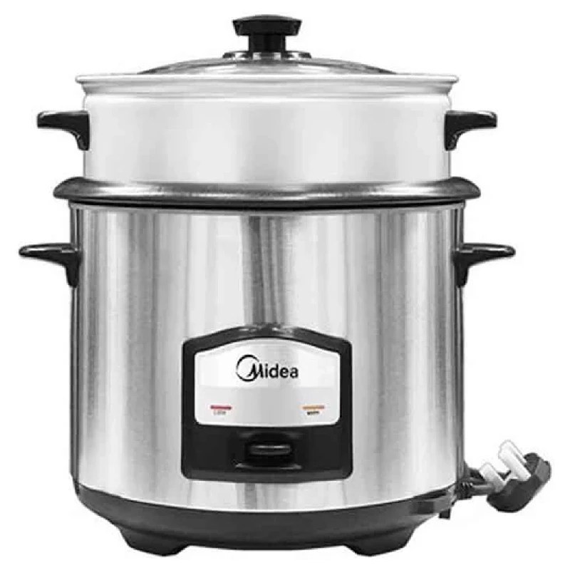 Midea 1.8L Rice Cooker With Steamer, 750W | MG-TH657A