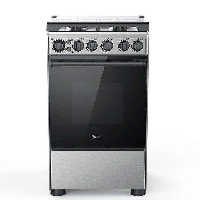 Midea 3 Gas + 1 Electric Cooker with Electric Oven (50X60cm) | 50E3G1H-BK