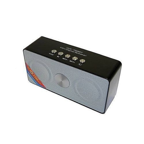 Wster WS768BT Wireless Bluetooth Portable Speaker Mini Portable Speaker Supports The Self-timer Function Handsfree - Black,Grey.