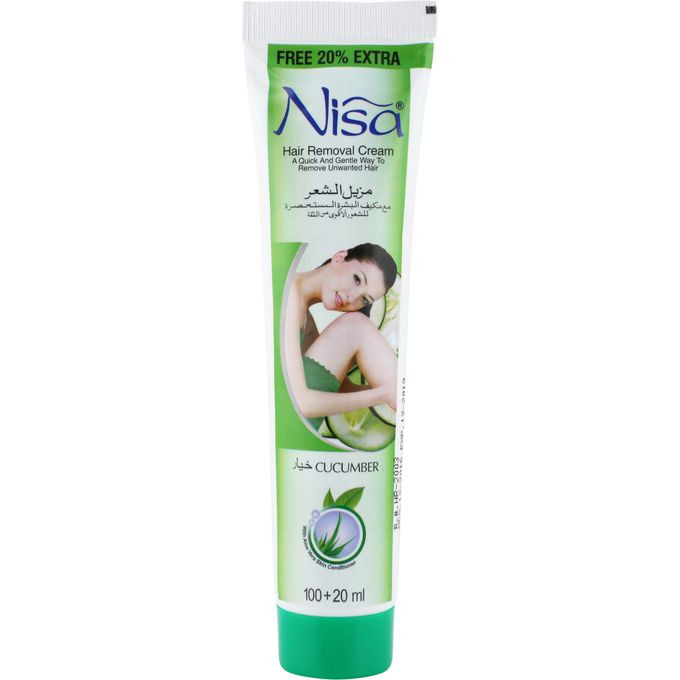 Nisa Hair Remover Cream 120g - Green